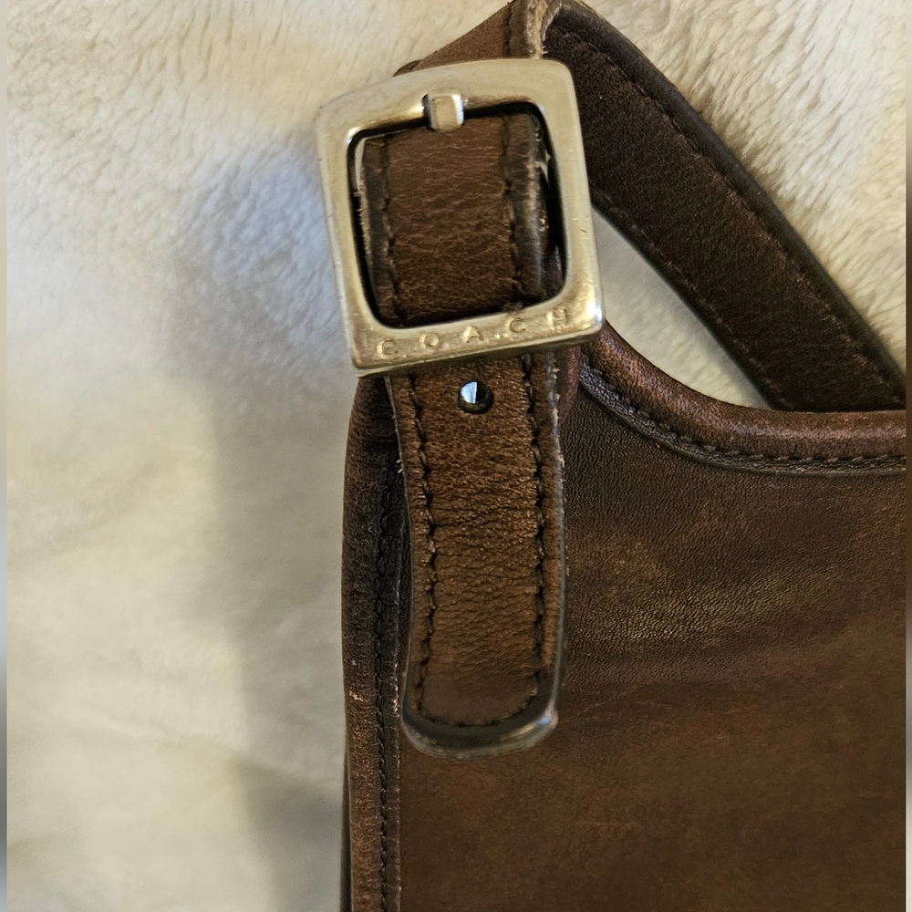 Coach #1932 Legacy Mini Hippie flip slim saddle crossbody vintage RARE FIND - Picture 4 of 10